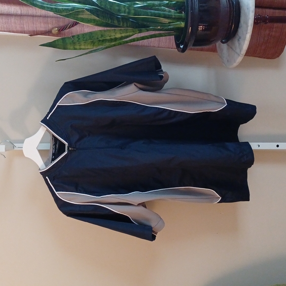 MEN'S SHORT-SLEEVE PULLOVER SMALL - Picture 1 of 4